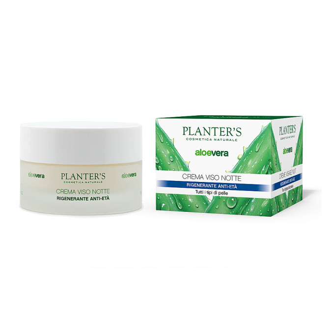PLANTER'S (Плантерс) Night Face Cream Regenerating Anti-age Aloe Vera ночной восстанавливающий крем для лица